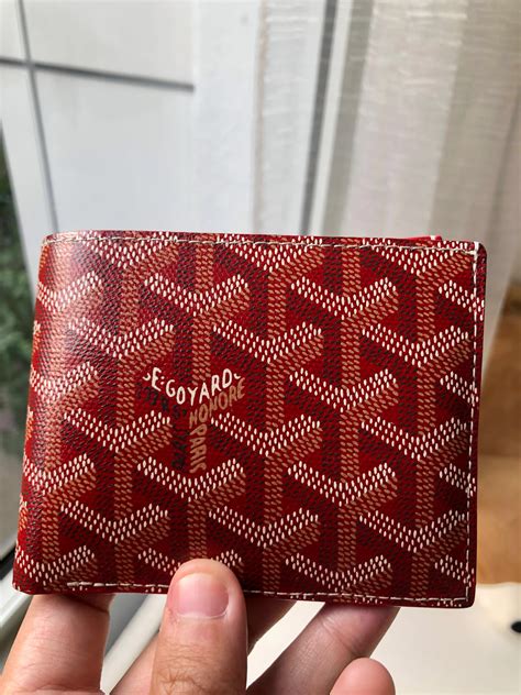 goyard billfold wallet price|goyard men's wallet price.